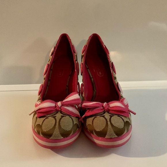 Coach Wedge Size 6.5 - Picture 7 of 8